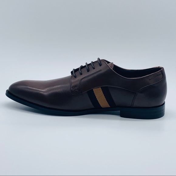 Steve Madden Round Toe Lace Leather Derby Shoe - Picture 5 of 8